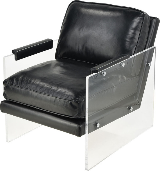 ELK Home Chair Chairs Black, Clear Modern / Contemporary