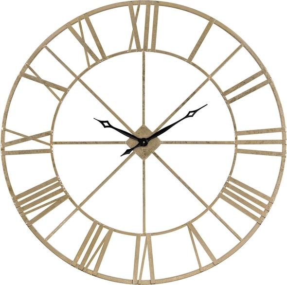 ELK Home Clock Clocks Gold Transitional