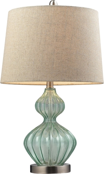  ELK Home Table Lamp Table Lamps Light Green Smoke Transitional