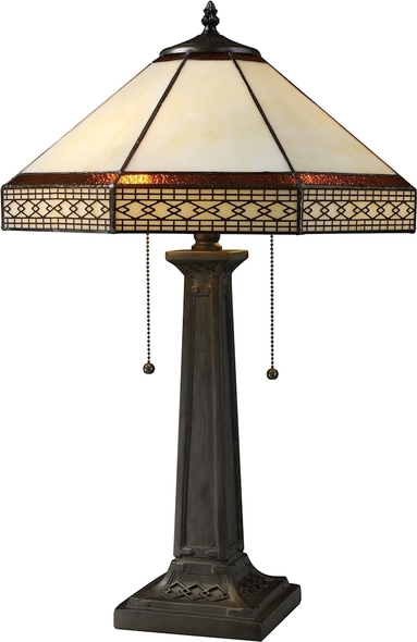  ELK Home Table Lamp Table Lamps Tiffany Bronze Traditional