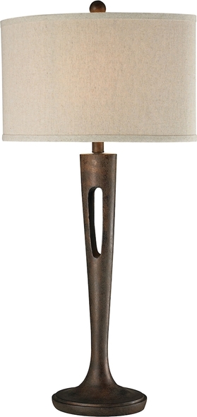 ELK Home Table Lamp Table Lamps Burnished Bronze Transitional
