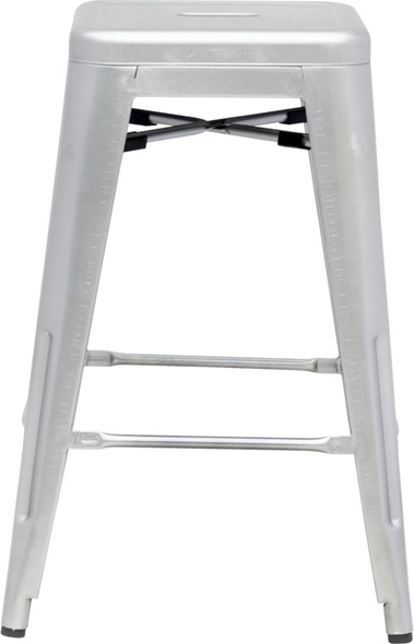 Fine Mod Imports bar stool Bar Chairs and Stools Silver Contemporary/Modern