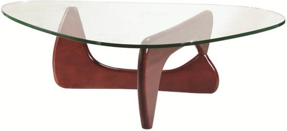 Fine Mod Imports coffee table Coffee Tables Cherry Contemporary/Modern