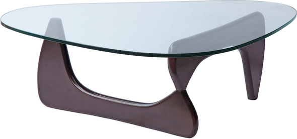 Fine Mod Imports coffee table Coffee Tables Dark Walnut Contemporary/Modern