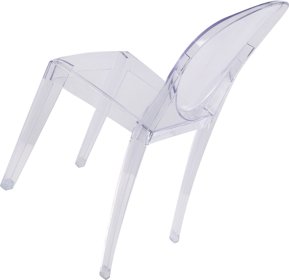 Fine Mod Imports dining chair Dining Room Chairs Clear Contemporary/Modern