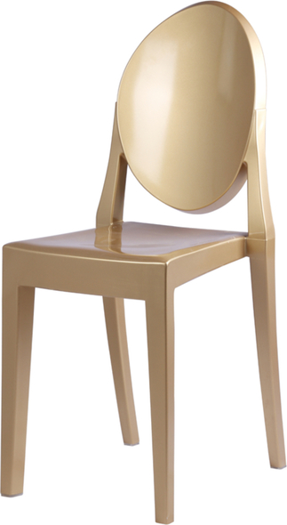 Fine Mod Imports dining chair Dining Room Chairs Gold Contemporary/Modern