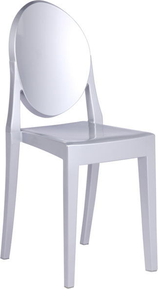 Fine Mod Imports dining chair Dining Room Chairs Silver Contemporary/Modern