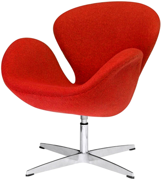  Fine Mod Imports accent Chairs Orange Contemporary/Modern