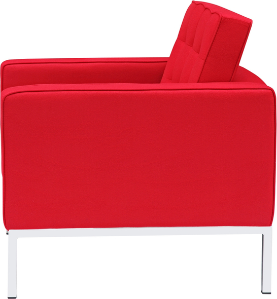 Fine Mod Imports chair Chairs Red Contemporary/Modern
