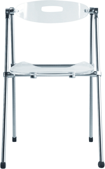  Fine Mod Imports dining chair Dining Room Chairs Clear Contemporary/Modern