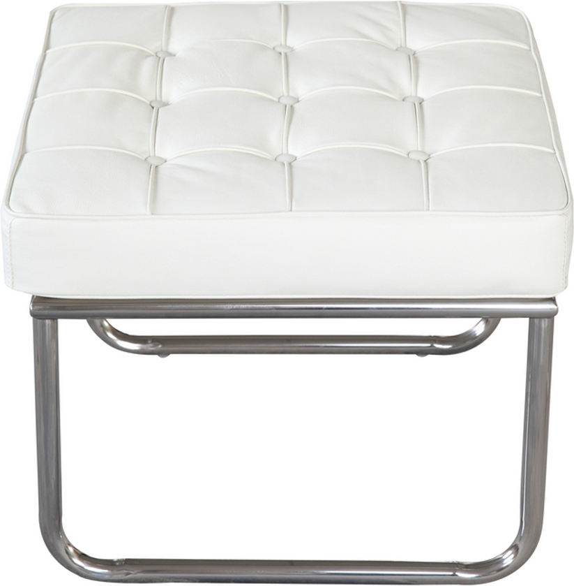 Fine Mod Imports ottoman Ottomans and Benches White Contemporary/Modern