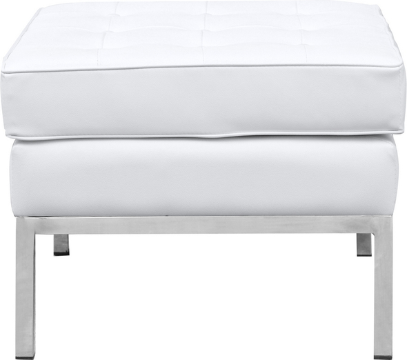  Fine Mod Imports ottoman Ottomans and Benches White Contemporary/Modern