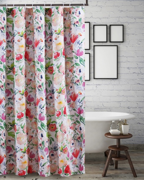  Greenland Home Fashions Bath Shower Curtains Multi