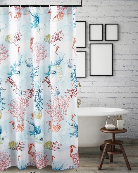 Greenland Home Fashions Bath Shower Curtains Multi