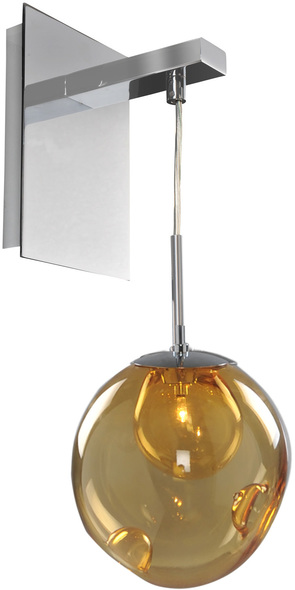 Kalco Wall Sconce Wall Sconces Faux Calcite Standard Glass Contemporary
