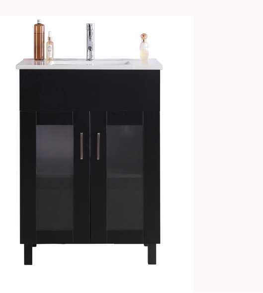 cabinet for bathroom counter Laviva Vanity + Countertop Bathroom Vanities Espresso Contemporary/Modern