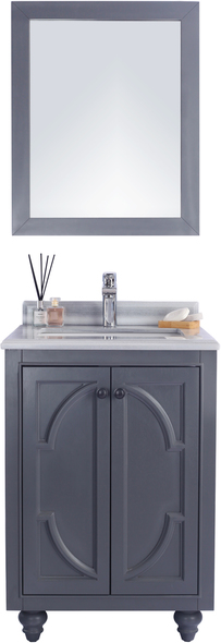 Laviva Vanity + Countertop Bathroom Vanities Grey Traditional