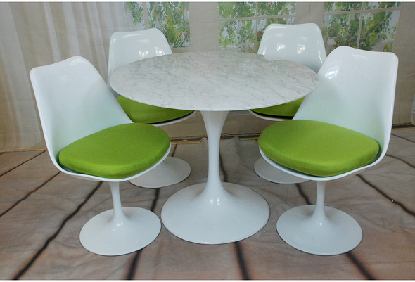  ModMade 1 Table Top Dining Room Sets White/Green