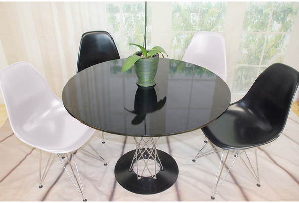 ModMade 1 Table Top Dining Room Sets Black/White