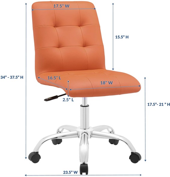 Modway Furniture Office Chairs Office Chairs Orange