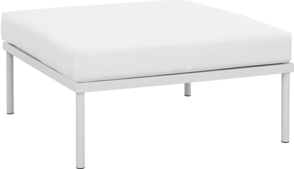  Modway Furniture Sofa Sectionals Outdoor Lounge and Lounge Sets White White