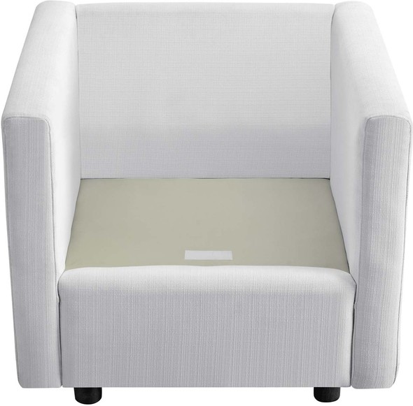 Modway Furniture Sofas and Armchairs Chairs White