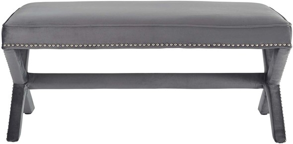 Modway Furniture Benches and Stools Ottomans and Benches Gray