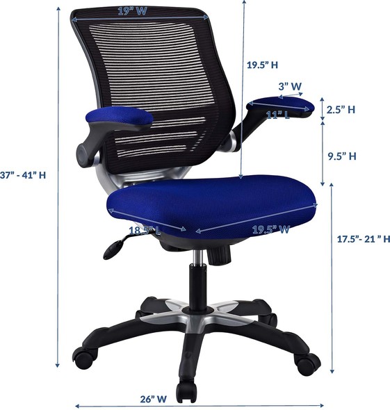  Modway Furniture Office Chairs Office Chairs Blue