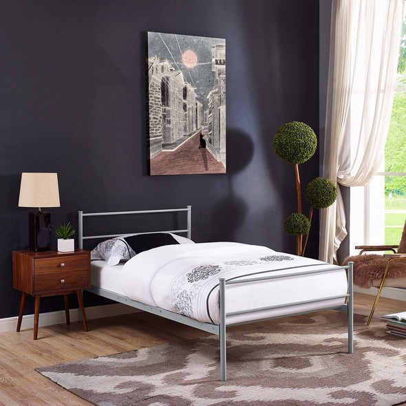  Modway Furniture Beds Beds Gray