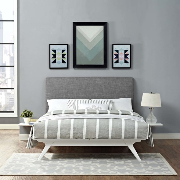 Modway Furniture Bedroom Sets Beds White Gray