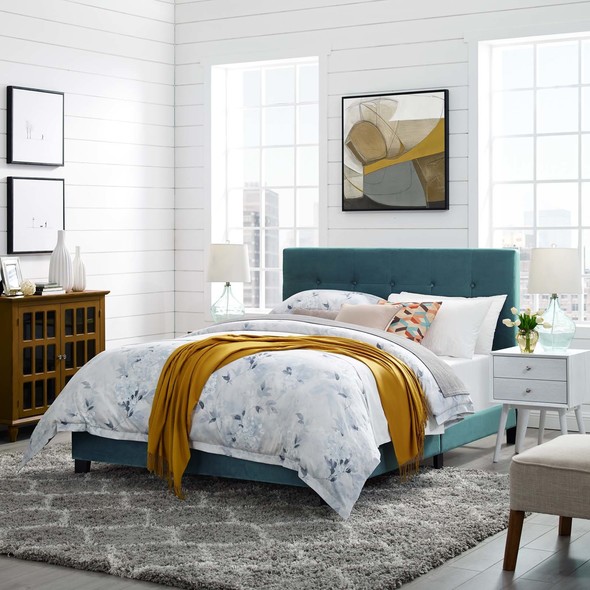  Modway Furniture Beds Beds Sea Blue