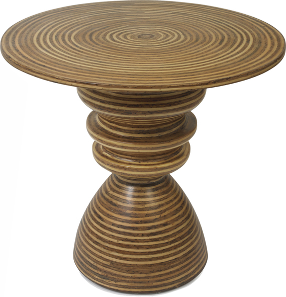 Oggetti Accent Tables Light and Medium Brown