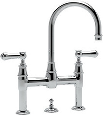 Rohl Lavatory Faucet main Polished Chrome Traditional
