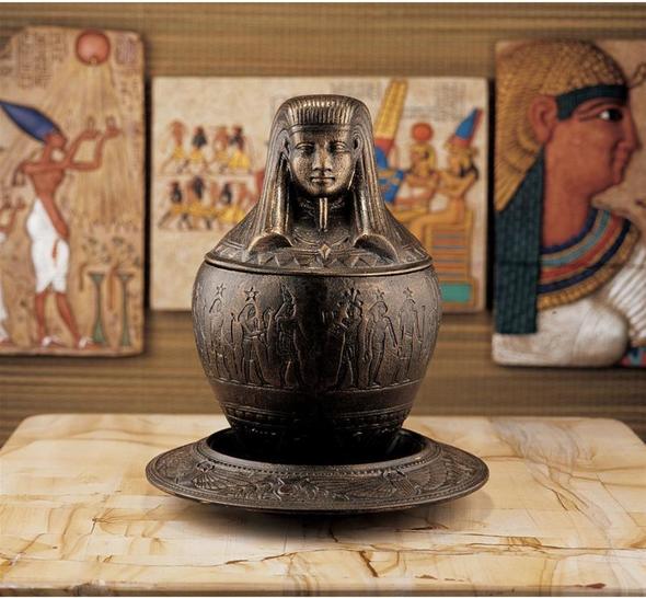 Toscano Egyptian > SALE Egyptian Vases-Urns-Trays-Finials