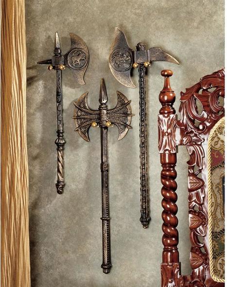 Toscano Medieval & Gothic Decor > Medieval Swords & Armor Wall Art