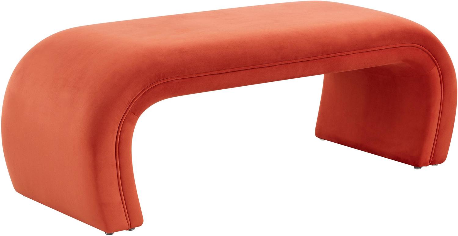 Tov Furniture Benches Ottomans and Benches Red Rocks