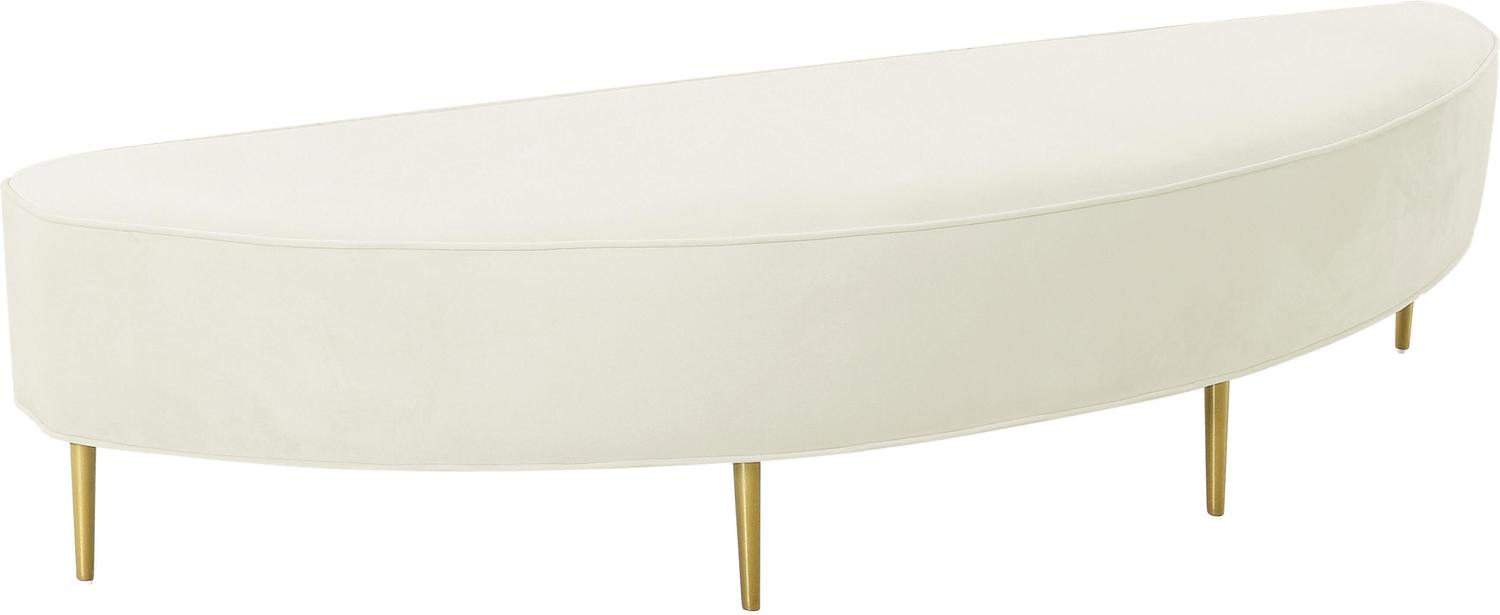 Tov Furniture Benches Ottomans and Benches Cream