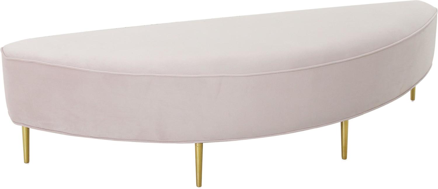 Tov Furniture Benches Ottomans and Benches Blush
