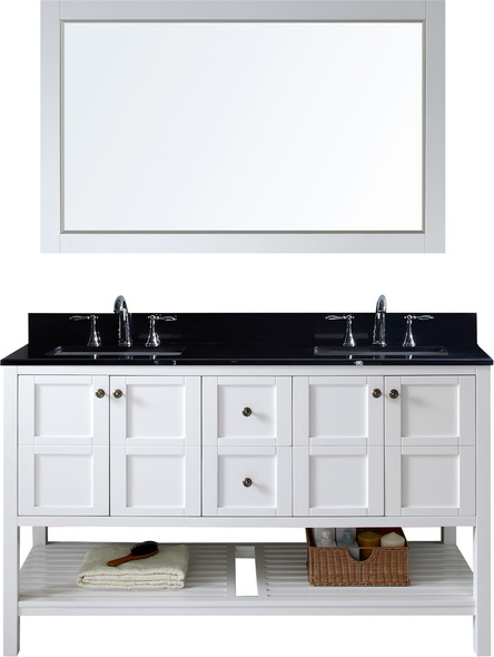 vanity cabinet design Virtu Bathroom Vanity Set Bathroom Vanities Light Transitional