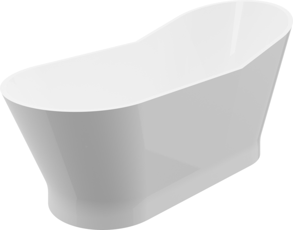  AandE Bathtubs Free Standing Bath Tubs White High-gloss acrylic Contemporary-Modern