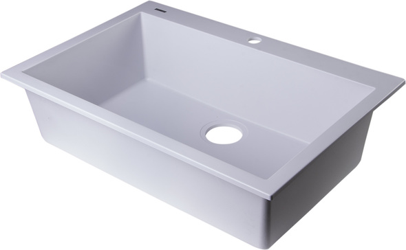 Alfi Kitchen Sink Single Bowl Sinks White Modern