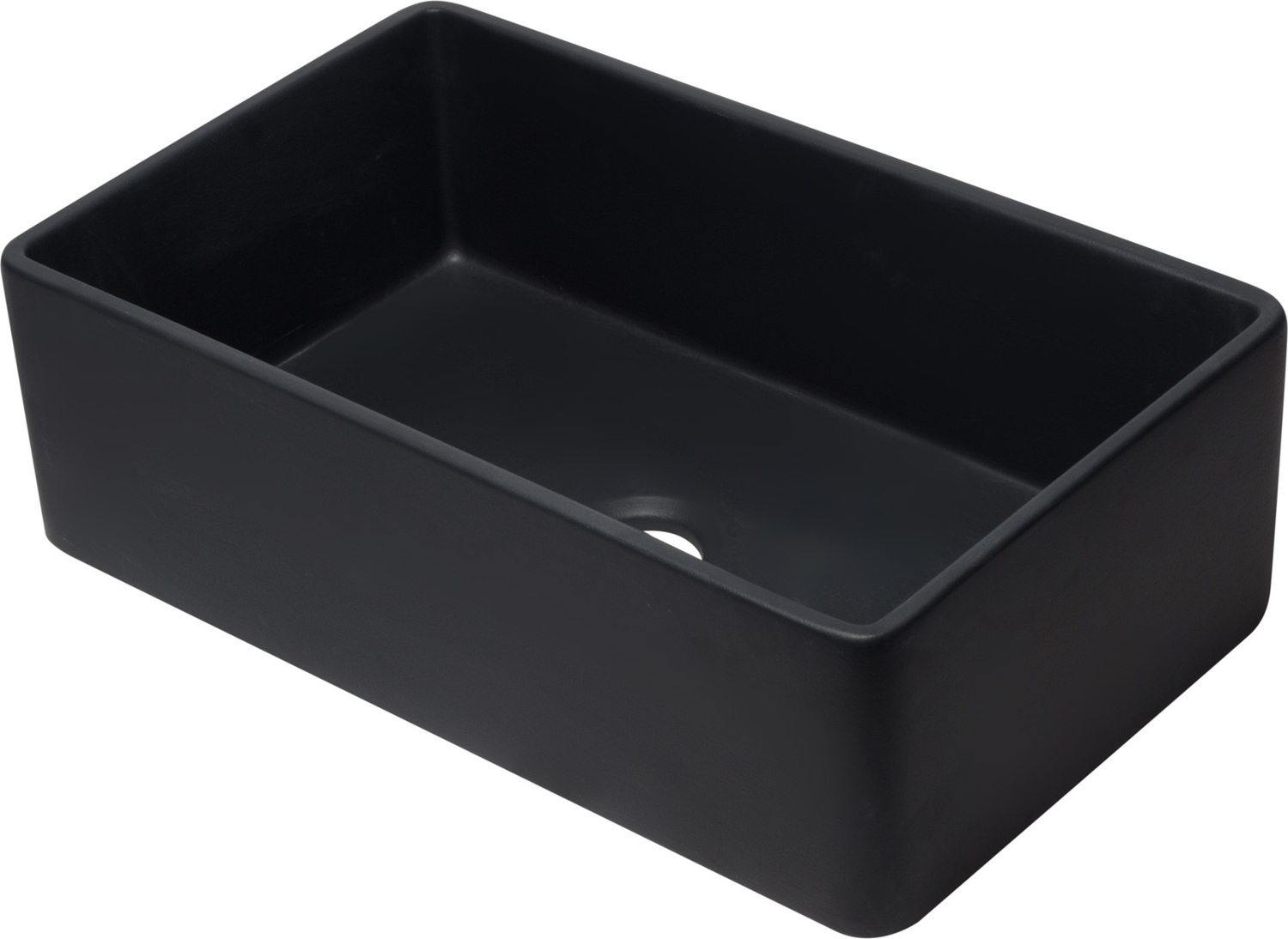 Alfi Kitchen Sink Single Bowl Sinks Black Matte Traditional