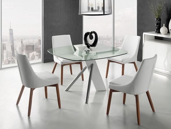 Casabianca Dining Chair Dining Room Chairs White,Walnut