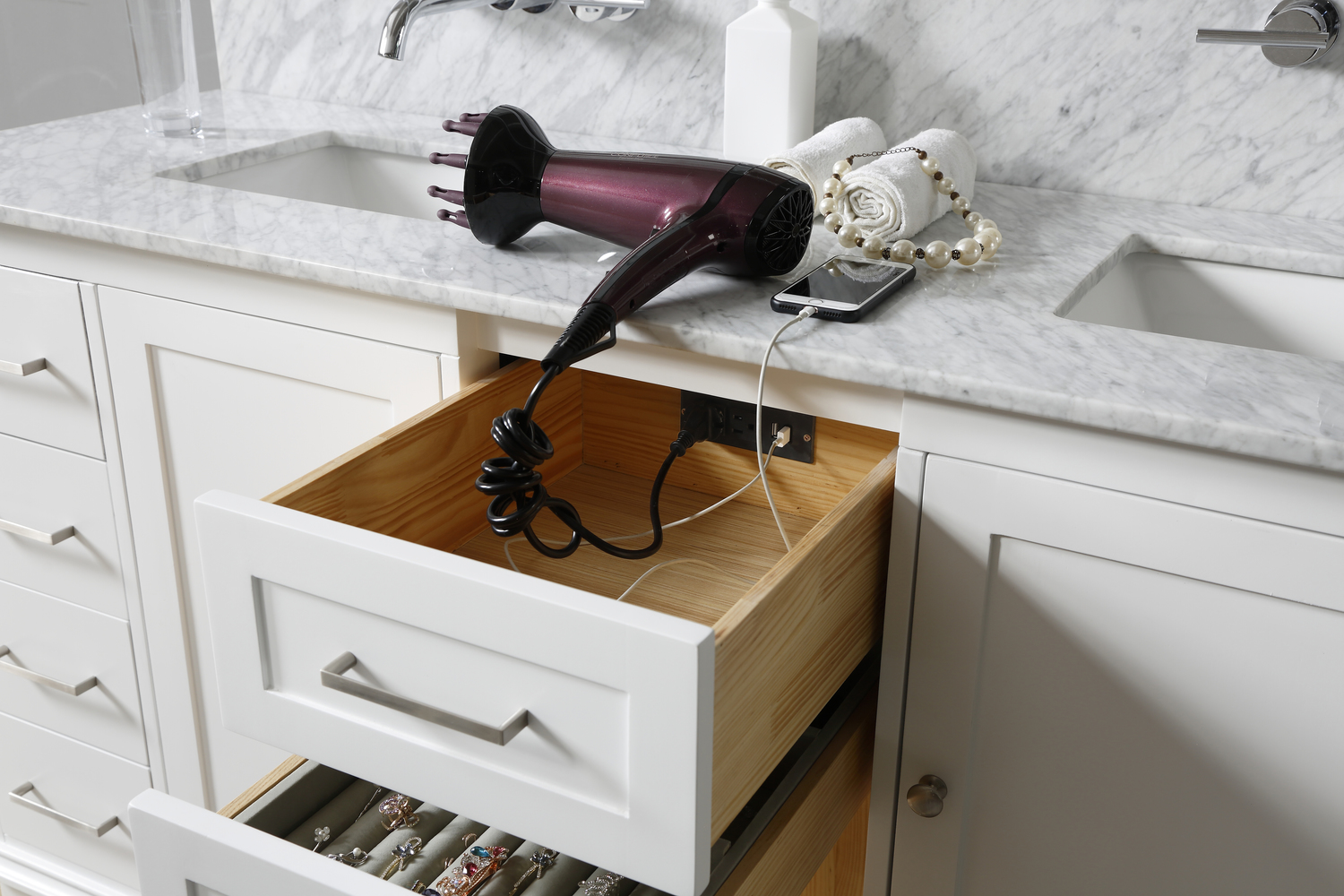 dresser as a bathroom vanity Direct Vanity Bathroom Vanities White