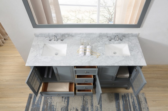 Direct Vanity Bathroom Vanities Gray Traditional