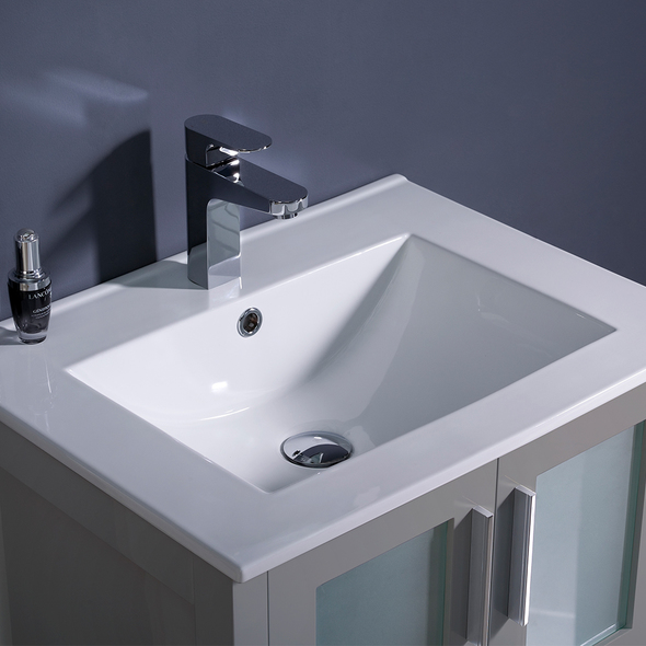 bathroom sink cabinet vanity Fresca Bathroom Vanities Gray