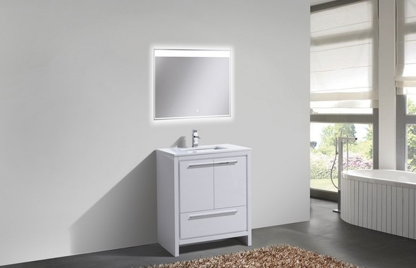 KubeBath Bathroom Vanities White