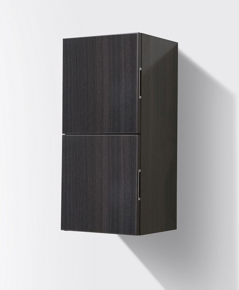 KubeBath Storage Cabinets Gray Oak