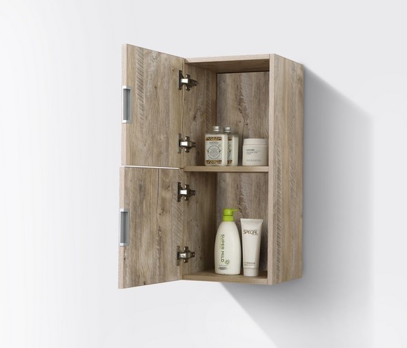 KubeBath Storage Cabinets Nature Wood