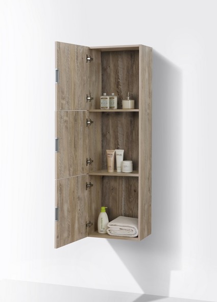 KubeBath Storage Cabinets Nature Wood
